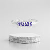 Pre-Order Que Ghana Bracelet: Sterling Silver